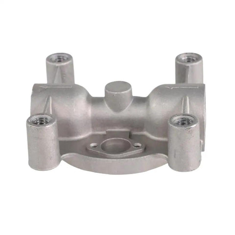 Remote Mount Coolant Filter Head For Cummins KTA19 KTA38 KTA50 Engine Heavy Duty Replacement Part 204163, silver metal component view.