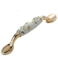 Antique Ceramic Cabinet Handles And Drawer Knobs For Doors And Furniture Hardware, Solid Zinc Alloy Build With Multi Layer Plating
