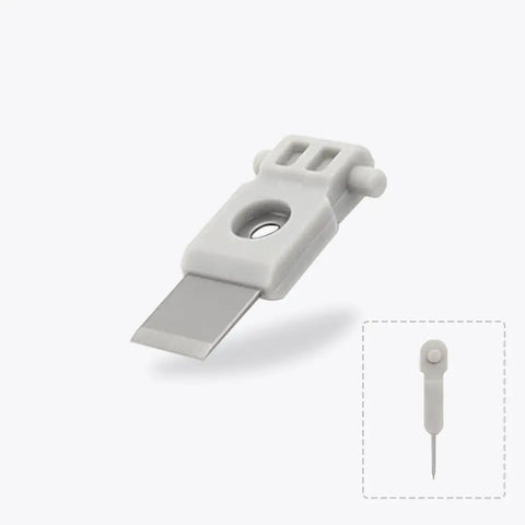 Heavy Duty Replacement Filament Cutter Blades For Bambu Lab 3D Printers 3 Pack Original Design Built Different With Hardcore Durability For Flawless Prints