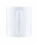 Heavy Duty Ceramic Travel Coffee Mug Featuring A Stylish Golf Cart Design Perfect For Grabbing Your Daily Grind In The Kitchen Or Office Solid Build Tea Cup For Smooth Sips, shown from the front.