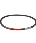 SPZ750 Drive V Belt With 750mm Pitch Length Heavy Duty Industrial Rubber Transmission Belt For Equipment view showing thick rubber material and square shape.