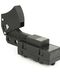 Top Shelf Replacement Trigger Switch For Power Drills 20 Amp On Off Handle side view, solid black plastic with lever for Skil HD77 compatibility.