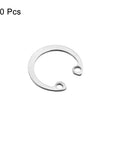 Internal Retaining Ring Circlip 20Pcs 16mm 304 Stainless Steel Internal Circlip Snap Rings C Clips For Grooved Shafts Studs Silver Tone Uxcell High Quality Durable Fit And Easy Installation