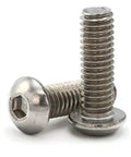 Beefy Button Head Socket Cap Screws A2 Stainless Steel Ten Millimeter Diameter And Forty Five Millimeter Length With One Point Five Millimeter Pitch For Exterior Use Qty One Thousand