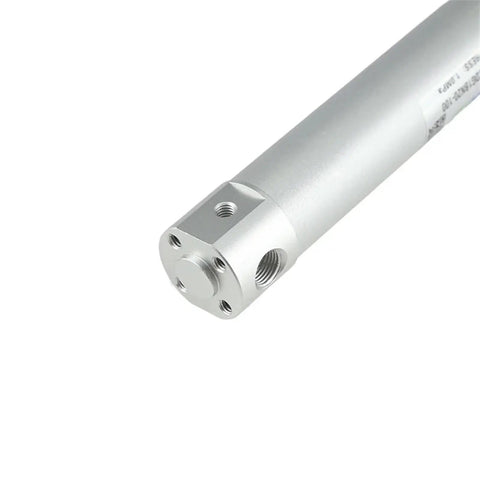 Heavy Duty Vertical Air Cylinder Actuator For Industrial Manipulator Up Down Motion Control CG1BA Series aluminum piston rod end view.