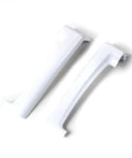 Ditch That Worn Out Washer End Cap Kit And Get A Fresh Fix With This Whirlpool Compatible Set For Left And Right Sides Perfect Fit Plus High Quality Parts To Restore Your Machine To Like New Condition Without Hassle white plastic washer end cap pair