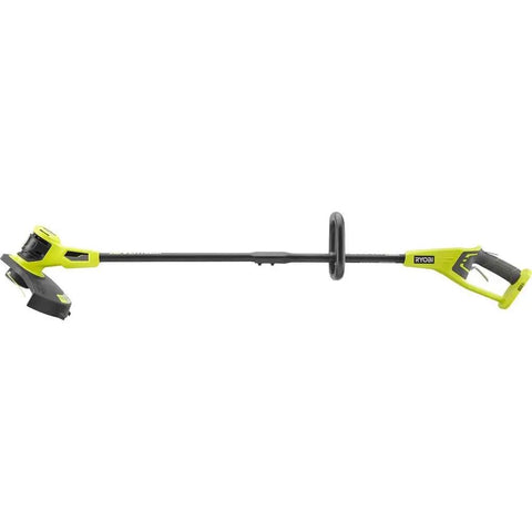 Badass 18 Volt Cordless String Trimmer And Edger Battery Operated Backyard Weedeater With Slick Variable Speed Trigger Auto Feed Line side view