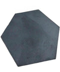 Hexagonal Boron Nitride Ceramic Sheet For Lab Use 30 50 Or 100 Millimeter Size Lab Grade Ceramic Plate in charcoal color