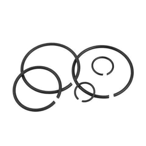 Top Grade 1-50 Pcs M95 Round Wire Snap Rings In Tough 70 Manganese Steel With Black Finish For Shaft Retaining And Hardware DIY Fixins That Get Job Done Fast, black round wire snap rings.