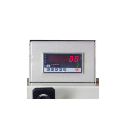 Digital control panel of Heavy Duty 220V 2HP Single Phase Power Plate Roller For 14 Gauge Sheet Metal Electric Metal Rolling Machine.