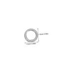 100 Count Stainless Steel Split Lock Washers M10 Spring Deck Fasteners shown in 1.5cm size for heavy duty builds.
