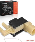 Vapor Canister Vent Solenoid Valve For Toyota Corolla 2000 to 2004 Matrix 2003 to 2004 and 2005 AWD Prizm 2000 to 2002 And Pontiac Vibe 2003 to 2005 1.8L Replacement EVAP Purge Valve Plug And Play Easy Install with packaging