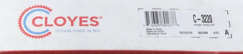 Rock Solid Timing Chain Kit C-3220 For Engine Timing Set packaging with Cloyes logo and model number visible