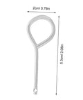 Fire Extinguisher Pull Pins Kit 20 Replacement Safety Lock Pins For Multiple Models Durable No Fuss Easy To Use Emergency