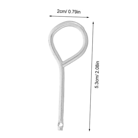 Fire Extinguisher Pull Pins Kit 20 Replacement Safety Lock Pins For Multiple Models Durable No Fuss Easy To Use Emergency