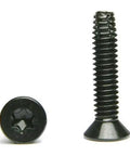 Trailer Floorboard Screws Quarter Inch 20 Thread Cutting Flat Head Torx T30 Drive Black Phosphate Finish 6 Inch Length