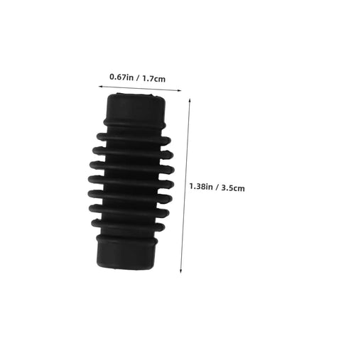 Heat Insulation Pad Rubber Sleeve For Espresso Steam Wand Burn Protection Easy Install Shield, 0.67in x 1.38in