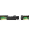 Bubble Level Set For Scope Mounting Quick And Easy Precision Leveling Kit for Riflescopes with separate machined aluminum parts.