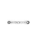 Ratcheting Box Wrench 1 Quarter Inch By 5 Sixteenth Inch With Reverse Action Chrome Plated Laminated Construction Built For Tight Spaces Made In USA Klein Tools
