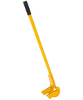 Yellow 43 Inch Pallet Breaker Tool With Articulating Pivot Head For Easy Pallet Disassembly, Deck Wrecker Pry Bar And Deck Board Removal, No Wood Splitting, Ideal For Garage, Workshop Or Warehouse Projects, steel tool