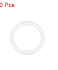 White Silicone O Ring Set 25mm Outer Diameter 19mm Inner Diameter 3mm Cross Section VMQ 50A Durable High Temperature Seal Gasket For Plumbing Pumps Hoses Machinery Leak Proof Pack Of 20, 20 pcs white silicone O-ring