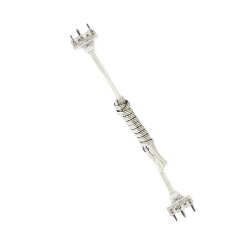 Three Cord Flexible Epee Training Cord For Fencing, clear color, top notch pro grade epee parts, bend protection design