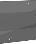 Slim Flat Unbreakable License Plate Covers Set Of 2 With Built To Last All Weather Durability Rust Proof Plastic displayed overlapping