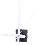 Quartz Wall Clock Movement Replacement Kit With Silent Mechanism And Hands for DIY Clock Repair, durable parts close-up image.