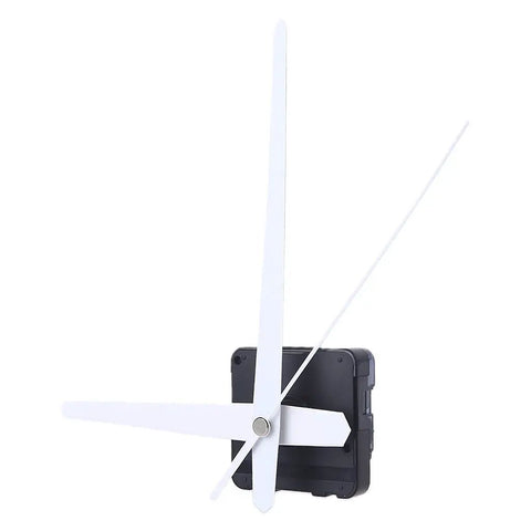 Quartz Wall Clock Movement Replacement Kit With Silent Mechanism And Hands for DIY Clock Repair, durable parts close-up image.