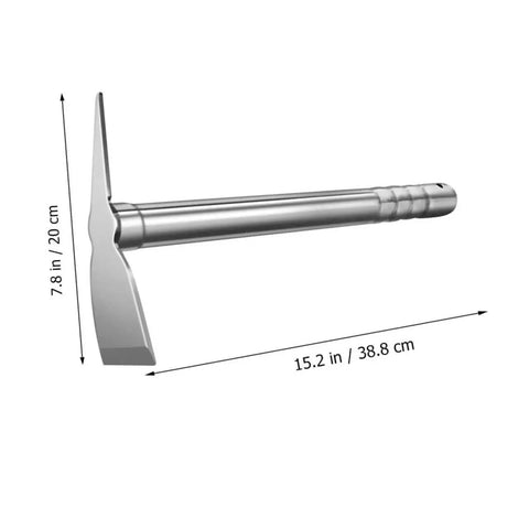 Stainless Steel Garden Hoe For Weeding And Digging Tools Heavy Duty Hand Shovel With Comfortable Grip backyard ready