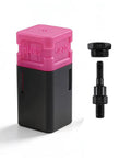 1/4-20 Rivet Nut Tool Tip Replacement Mandrel Fits Standard Nut Riveters Heavy Duty Steel Build with pink storage box