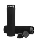 Lock On No Slip Bike Handlebar Grips With Sweat Wicking Foam For Mountain MTB BMX And Folding Bikes, Shock Absorbing Comfort