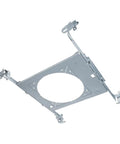 Mounting frame for 6 inch canless LED recessed light, part of the 4 pack wet rated with Triac dimming and selectable color temperature.