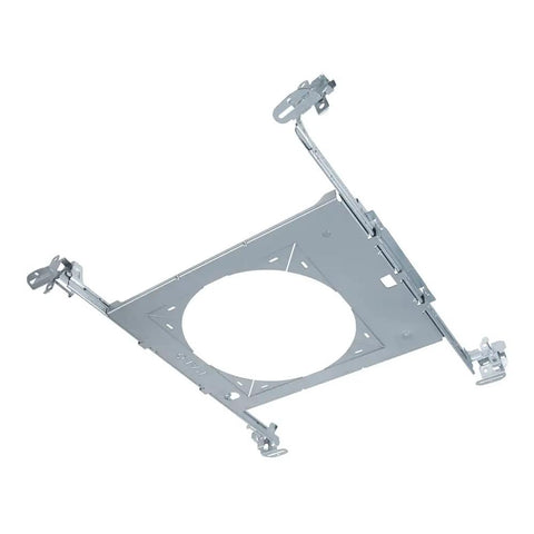 Mounting frame for 6 inch canless LED recessed light, part of the 4 pack wet rated with Triac dimming and selectable color temperature.
