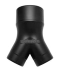 4 Inch To 2 Point 5 Inch Y Junction Dust Hose Splitter For Dust Collection Systems Heavy Duty ABS Plastic Connector