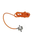 Mini Tension And Compression Load Cell Inline Sensor 0 To 300 Kg Capacity For Small Spaces High Accuracy With Stable Performance 1.0 To 1.5 mV Per V Sensitivity Stainless Steel Low Height Corrosion Resistant Ideal For Tight Enclosures Recommended, orange cable