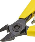 Flush Cutter Pack Of Four For Beading And Jewelry Wire Cutting Four And A Quarter Inch Yellow Handle Eighty Series Made In Sweden