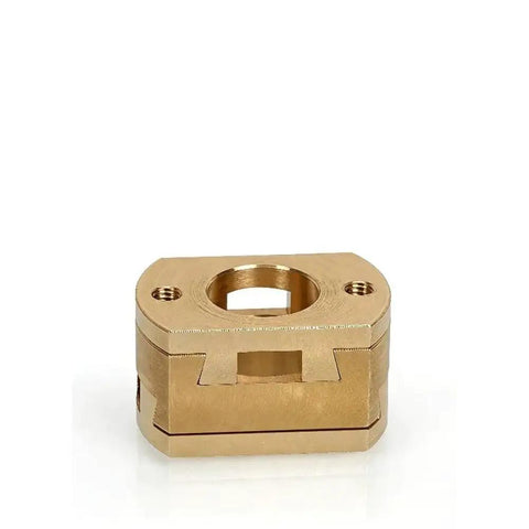 Level Up 3D Prints With Kickass T8 Z Axis Lead Screw Oldham Coupling Connector Designed For Blv And Ender Desktop Models To Crush Vibration Wobble And Delight You With Smooth Perfect Moves Every Time For Amazing Precision Printing Adventures. brass T8 Z axis lead screw Oldham coupling connector