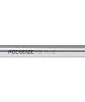 Accusize HSS chucking reamer, side view, straight flute, right-hand cut