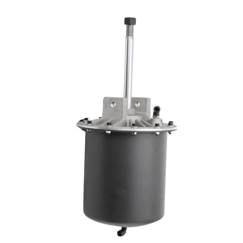 Universal Tire Changer Machine With Bead Breaker Cylinder for Car Tire Repairs, including aluminum cylinder, side view