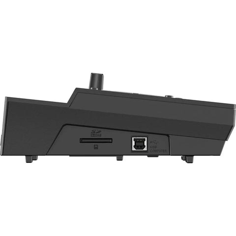 Side view of Expressive Drum Module With Dope Prismatic Sound Modeling, showing input and output ports.