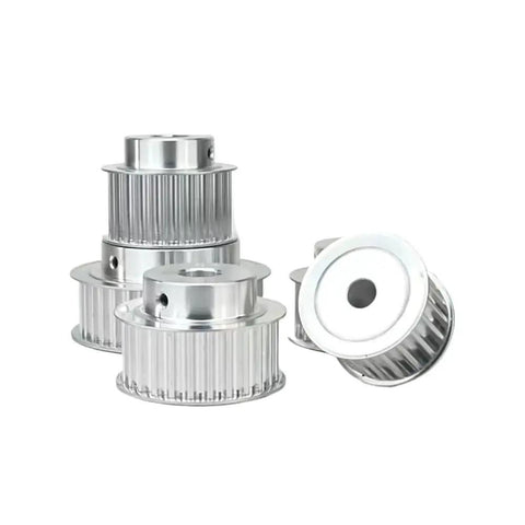 Heavy Duty HTD 8M Timing Pulley With Sixty Precision Teeth And An Adjustable Synchronous Bore Spanning Twelve To Thirty Five Millimeters for smooth drive.
