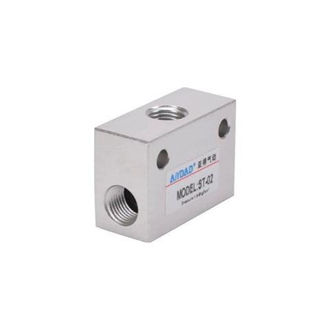 Rock Solid Pneumatic Shuttle And Logic Control Valve Fitting Ranging From One Eighth To Half Inch Threading Designed For Kickass Air Pressure Management And Smooth Industrial Operation Without Any Fuss ST Two Model