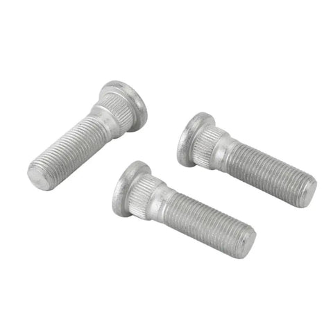 Premium Front Wheel Stud Kit For Nissan Patrol GQ Y60 GU Y61 and MQ Models, Heavy Duty Replacement Hardware Matches Part 40222C6000 For A Reliable And Safe Ride Every Day, three steel studs