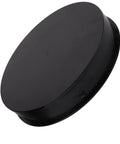 Premium 360 Degree Rotating Turntable Display Stand For Jewelry, Watches, And Digital Products Featuring Smooth Quiet Spin And Energy Saving LED, black finish.