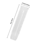 TV Mount Screws Kit With Concrete Anchors And Drywall Anchors, 10 Sets Of Plastic And Steel Anchors For Secure Wall Mounting, No Fuss Install, Durable Support That Prevents TV From Falling. White plastic anchor 5 cm x 1.2 cm