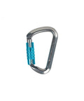 Badass Aluminum Big D Carabiner For Heavy Duty Camping And Rigging With Nuts On Tensile Strength And A Sweet Smooth Spring Gate.