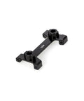 Beefy Aluminum Rear Frame Rail Bracket With Body Post Mount for 1 to 10 Scale RC Crawler on white background