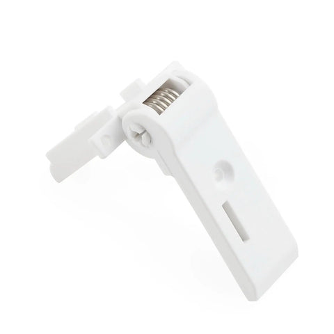 Rugged RV Fridge Freezer Compartment Hinge Replacement for Dometic Fridge White Durable Motorhome Caravan Refrigerator Hinge Part