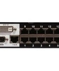 Thirty Two Port Kvm Over Ip Switch With Four Remote User Links And One Local Dvi Display For Smooth Enterprise Server Control flat front view showing 32 ports.
